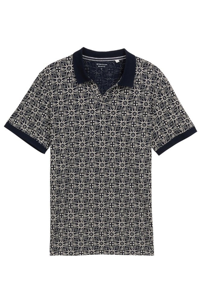 JERSEY POLOSHIRT MET PRINT 1046776XX10 37936